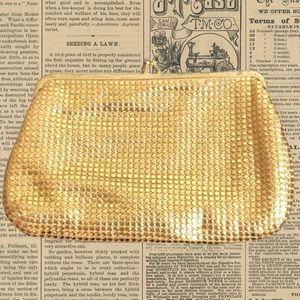 Vintage Gold Mesh Style Coin Purse
